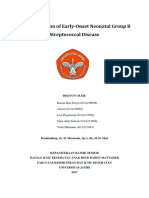 The Prevention of Early-Onset Neonatal Group B: Streptococcal Disease