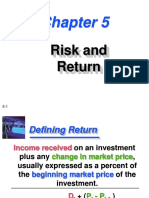 Risk and Return