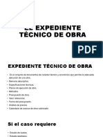 EL EXPEDIENTE TÉCNICO DE OBRA janer.pptx