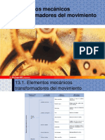 Unidad 13 Elementos Transformadores Movimiento