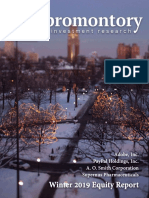 Promontory Investment Research Winter 2019