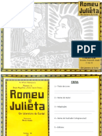 Trabalho - Ficha de Leitura - Romeu e Julieta