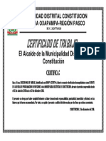 Certificado Lucila