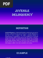 Juvenile Delinquency