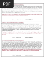 Evaluating Historic Decisions Scenarios