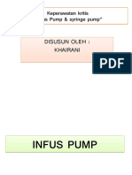 Infus Dan Syringe Pump