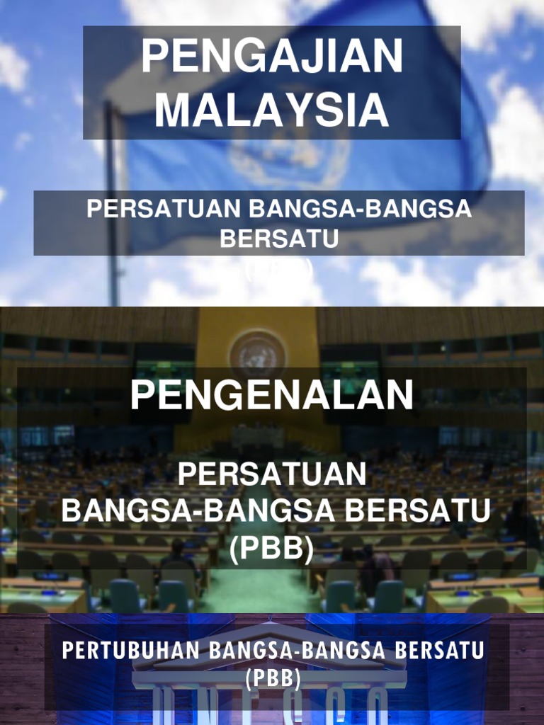 Persatuan Bangsa-Bangsa Bersatu | PDF