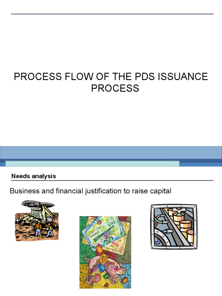 Process Flow of the Bond Issuance Process