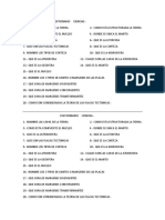 cuestionario ciencias 4°to