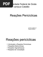 reaÇÕES PERICICLICAS