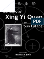 The Study of Xing Yi Quan - Xing - Lutang Sun PDF