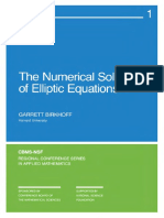 Birkhoff - Numerical Solution of Elliptic Equations PDF