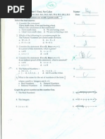 Algebra 1, Chapter 1 Test, No Cales Name:: LR L - R L - . .