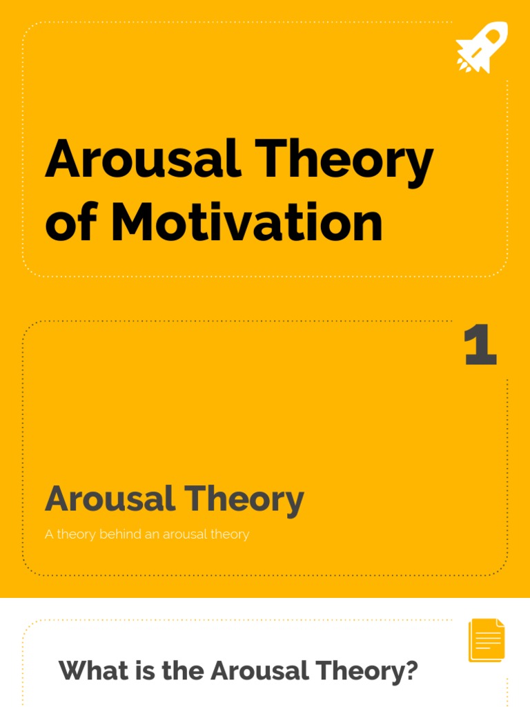 Arousal Theory Examples In Humans
