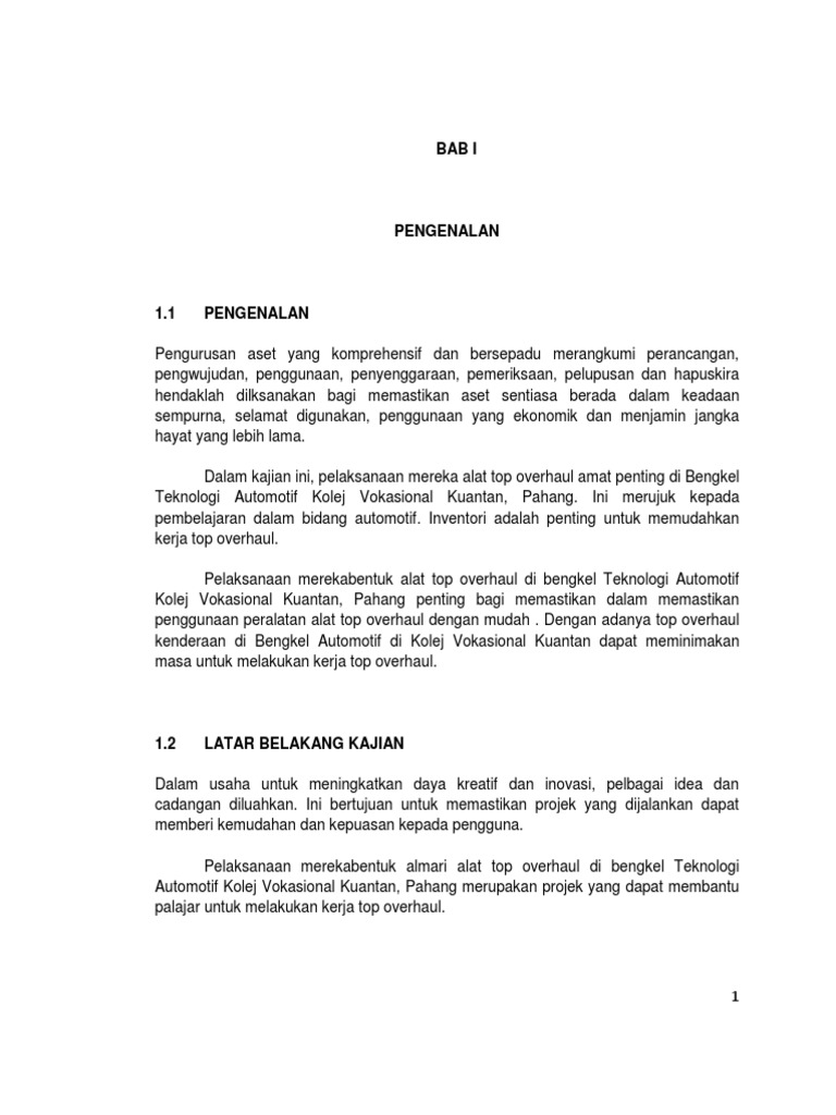 Pta 2 Bab 1 5 Full Docx