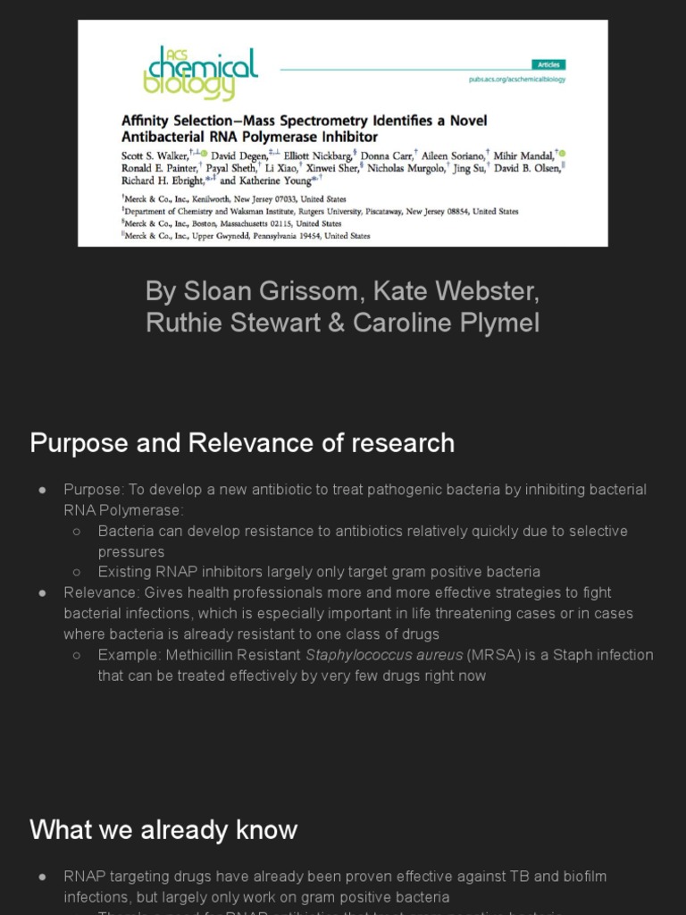 Presentation PDF Chromatography Enzyme Inhibitor