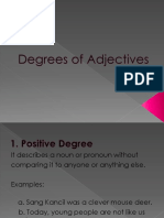 Degrees of Adjectives