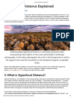 Understanding Hyperfocal Distance for Sharp Landscape Photos