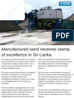 Manufactured Sands Plant Sri Lanka