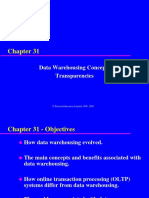 Data Warehousing Concepts Transparencies: © Pearson Education Limited 1995, 2005