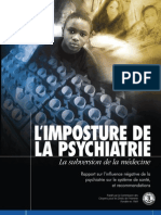 L'imposture de La Psychiatrie