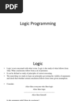 Logicprogramming With Propositional and Predicate