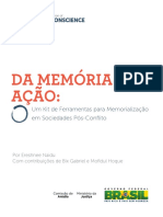 Um Kit de Ferramentas Para Memorialização Em Sociedades Pós Conflito