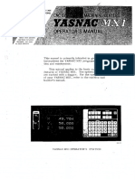 Yasnac MX1 Operator Manual PDF