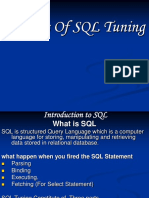 Basics of SQL Tuning