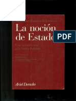 La Noción de Estado. Alessandro Passerin PDF