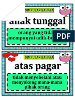 Simpulan Bahasa