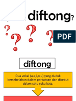 Apa Itu Diftong