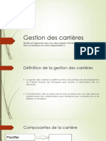 Gestion Des Carrieres