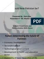 How Would New Pakistan Be?: Presented By: Haris Ejaz Presented To: Mr. Mazhar Ilahi
