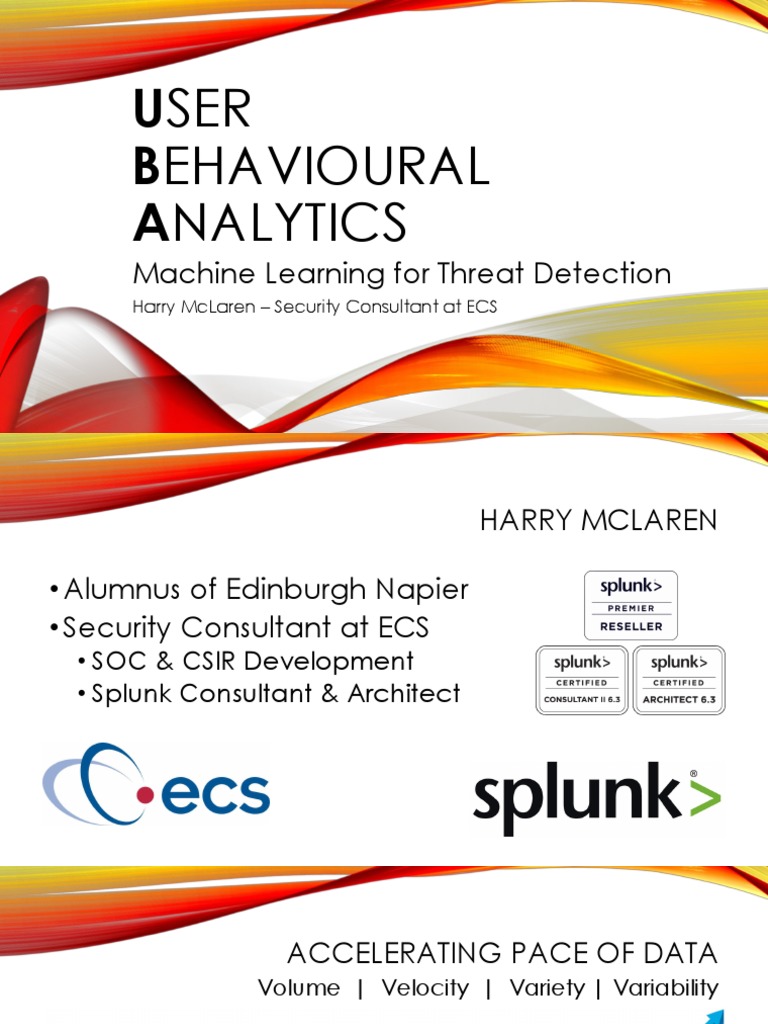 User Behavior Analytics for Insider Threats | PDF | Machine Learning ...