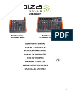 Manual Utilizator Mixer Ibiza MX-401USB
