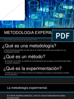 Metodología experimental: métodos científicos para investigar fenómenos