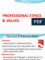 Professional Ethics & Values