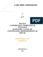 Sectia comerciala - Decizii relevante trimestrul I 2011 - Comercial.doc