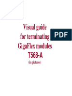 Visual Guide For Terminating Gigaflex Modules T568-A: (In Pictures)