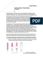 From Ideas To Implementation: Study Notes: (From Syllabus Dot Points)