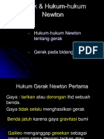 Gerak & Hukum-Hukum Newton