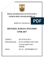 Kertas Kerja Bengkel Bahasa Inggeris