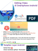 Editing Video Di Smartphone Android