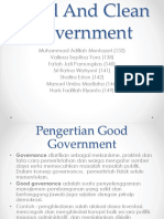 Good Governance dan Clean Government