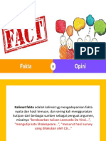 Fakta Dan Opini