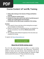 CourseContent - IoT and ML Training Bolt IoT With CTA 1