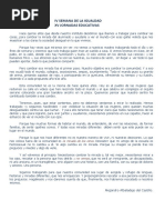 Manifiesto de inauguración.