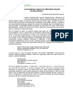 Existência e transcedência negras em Memórias da pele, de Elisa Pereira