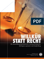 Willkür Statt Recht: Die Auswirkung Psychiatrischer Und Psychologischer Ideologien Auf Justiz Und Strafvollzug